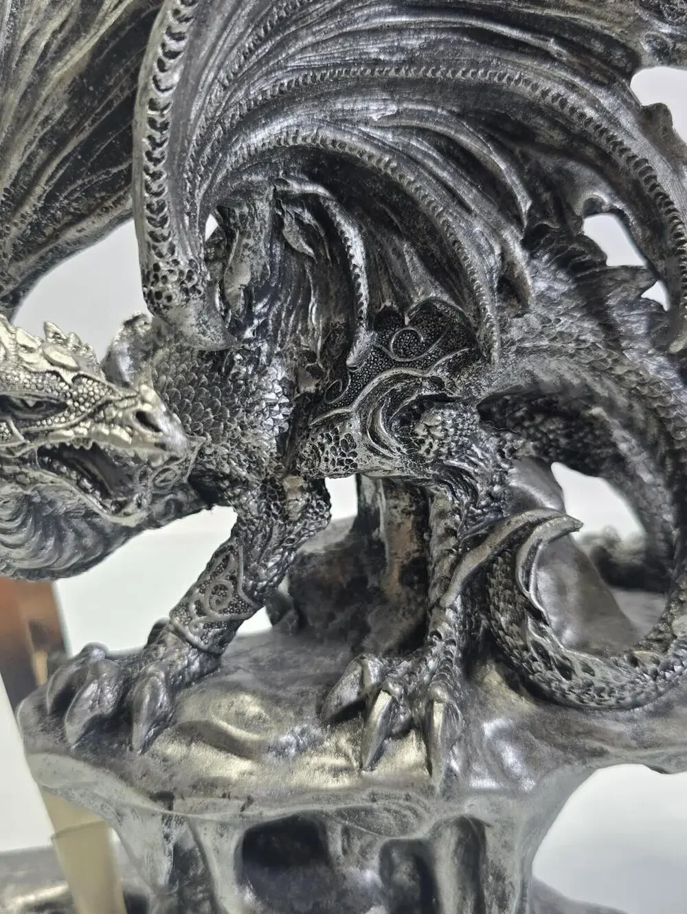 Impresive Dragon Letter Opener Statue Gothic Fantasy Collector Display 15